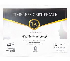 timeless Certificate