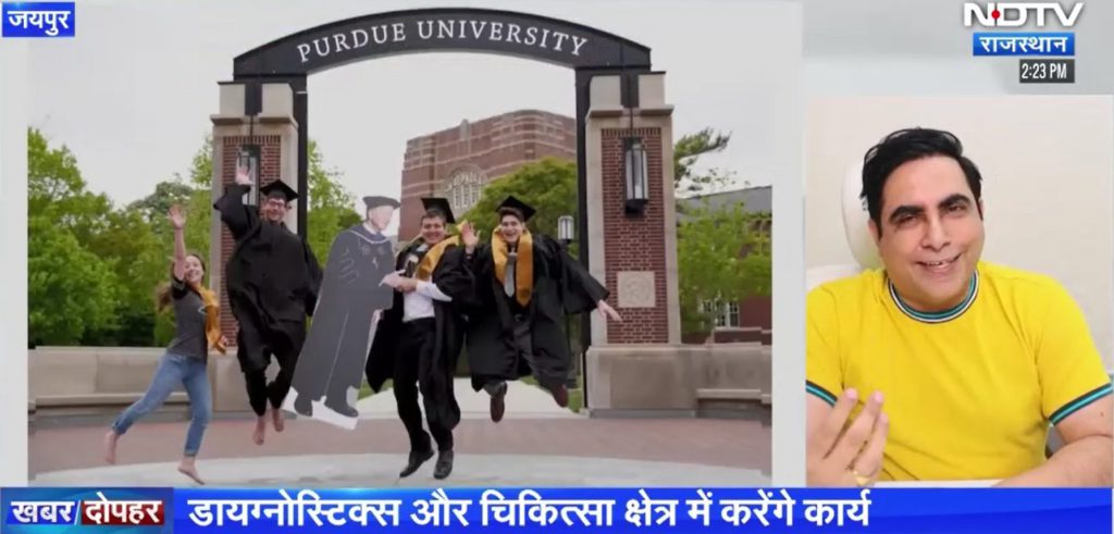 Dr. Arvinder Singh Selected With a Scholarship at American University for a Generative AI Course - Dr. Arvinder Singh News in NDTV Rajasthan