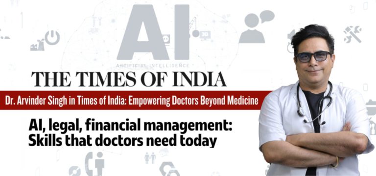 Dr. Arvinder Singh News Featured in Times of India