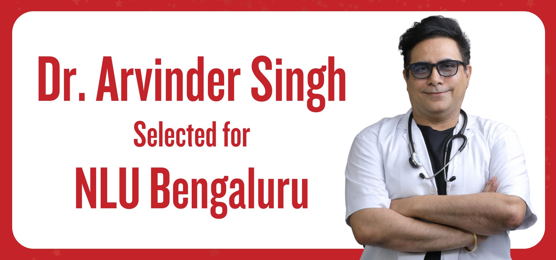 Dr. Arvinder Singh Selected for Consumer Law Program at NLU Bengaluru