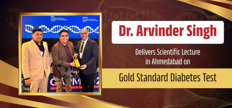 Dr. Arvinder Singh HPLC lecture in Ahmedabad on gold standard HbA1c diabetes test