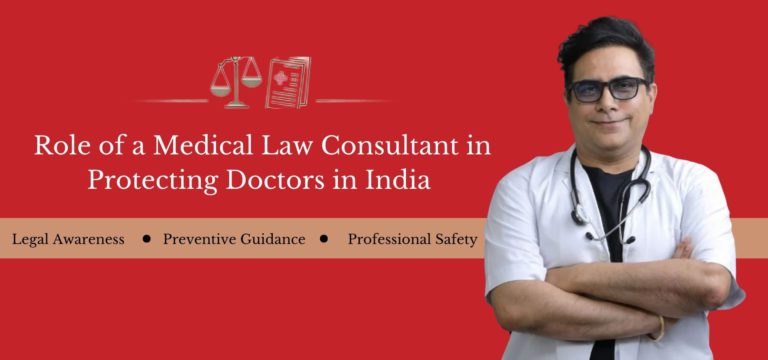 Role of a medical law consultant for doctors in India ensuring legal awareness and professional safety
