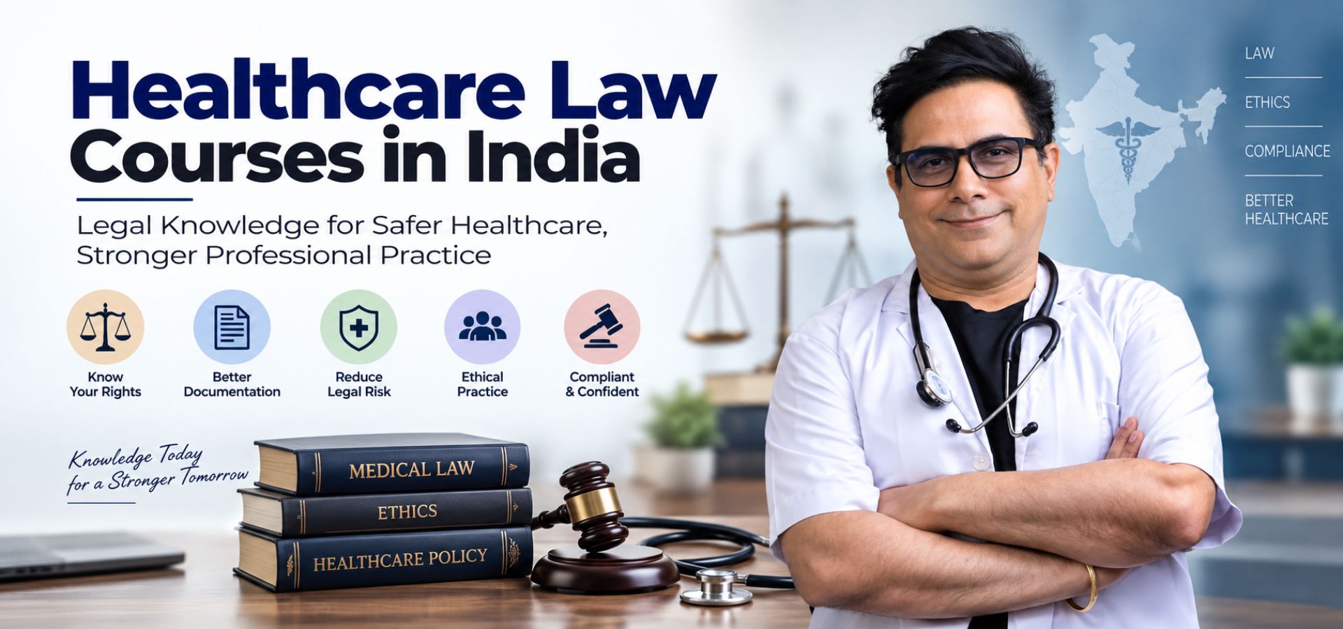 Healthcare Law Courses in India: A Complete Guide for Doctors and Healthcare Professionals